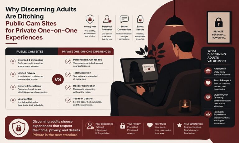 Why Discerning Adults Are Ditching Public Cam Sites for Private One-on-One Experiences
